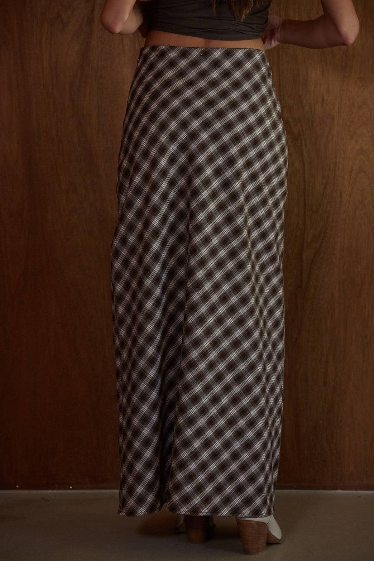 Woven Printed Pencil Skirt