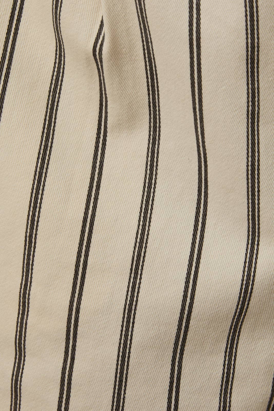 Mid Rise Stripe Pleated Shorts