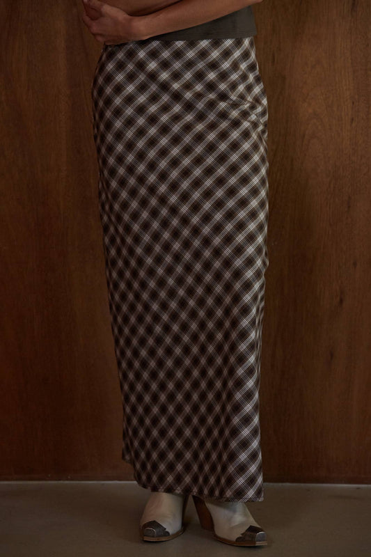 Woven Printed Pencil Skirt