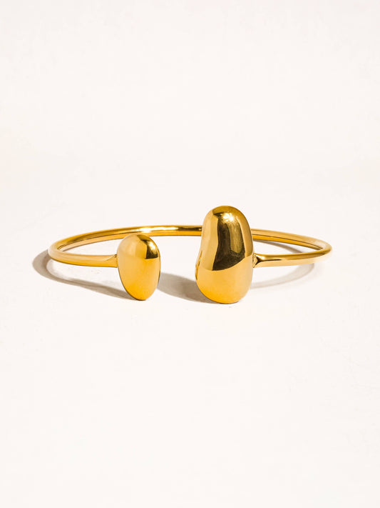 Mazie 18K Non-Tarnish Round Thin Bracelet