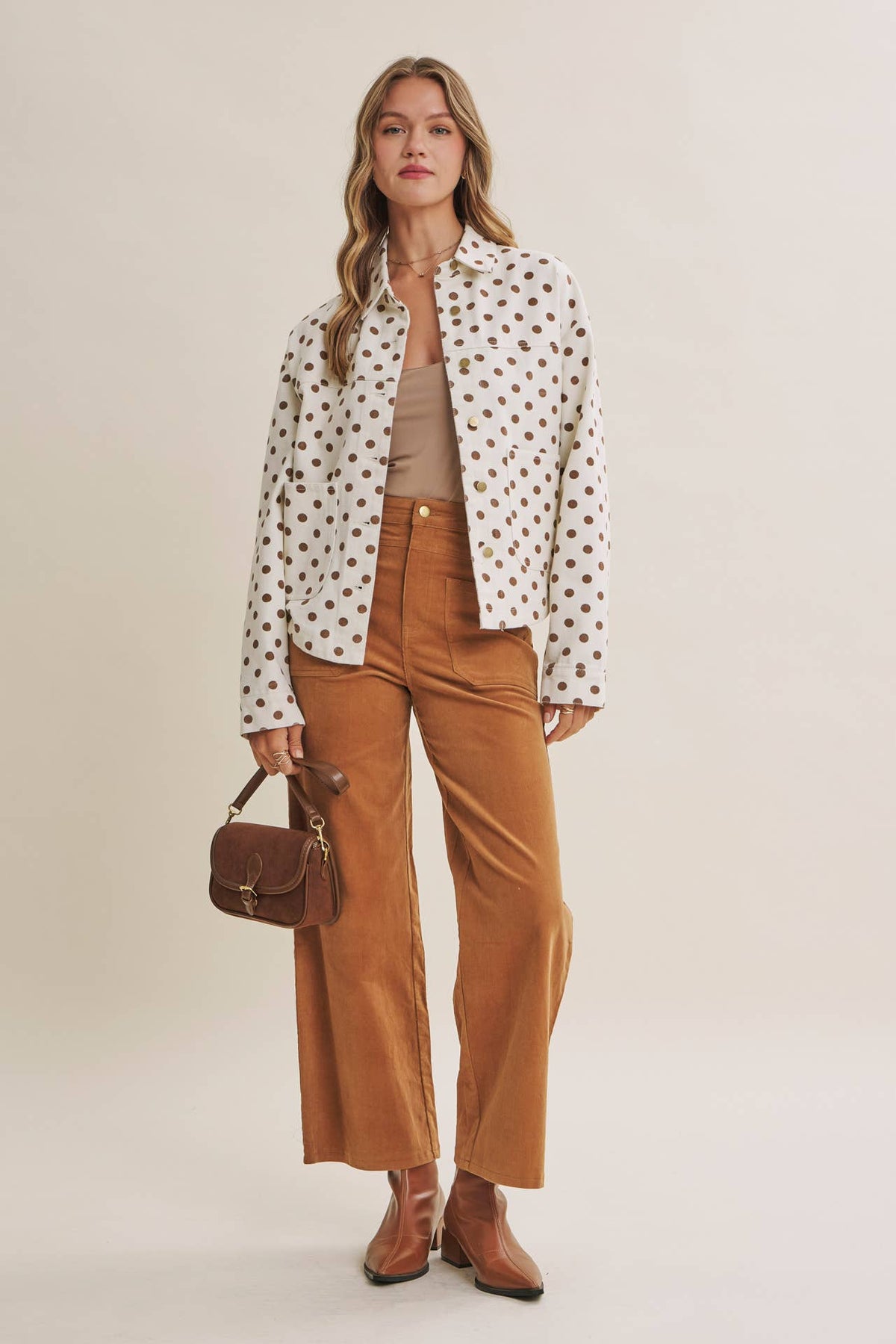 Soft Stretch Corduroy Wide Leg Pants