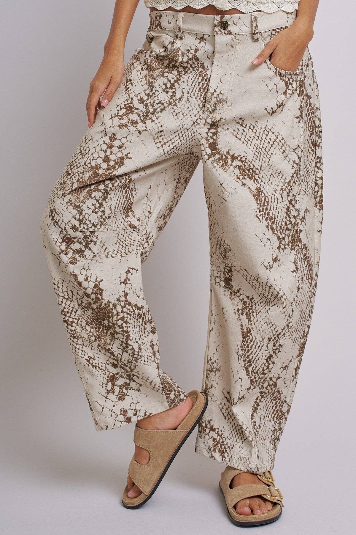 Python Print Wide Leg Pants