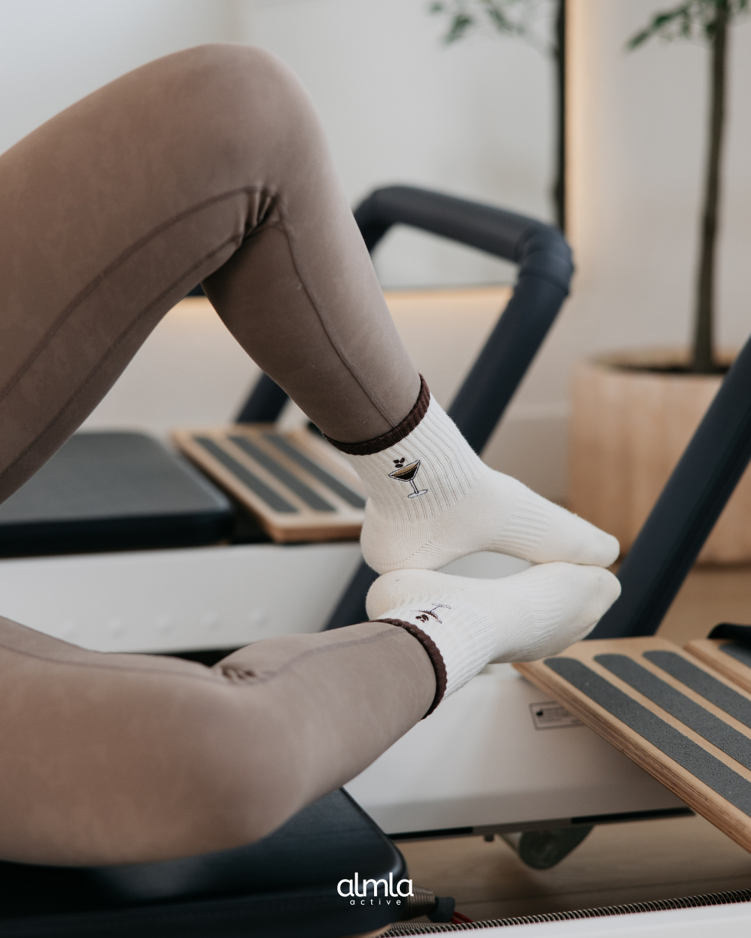 Espresso Martini Pilates Socks