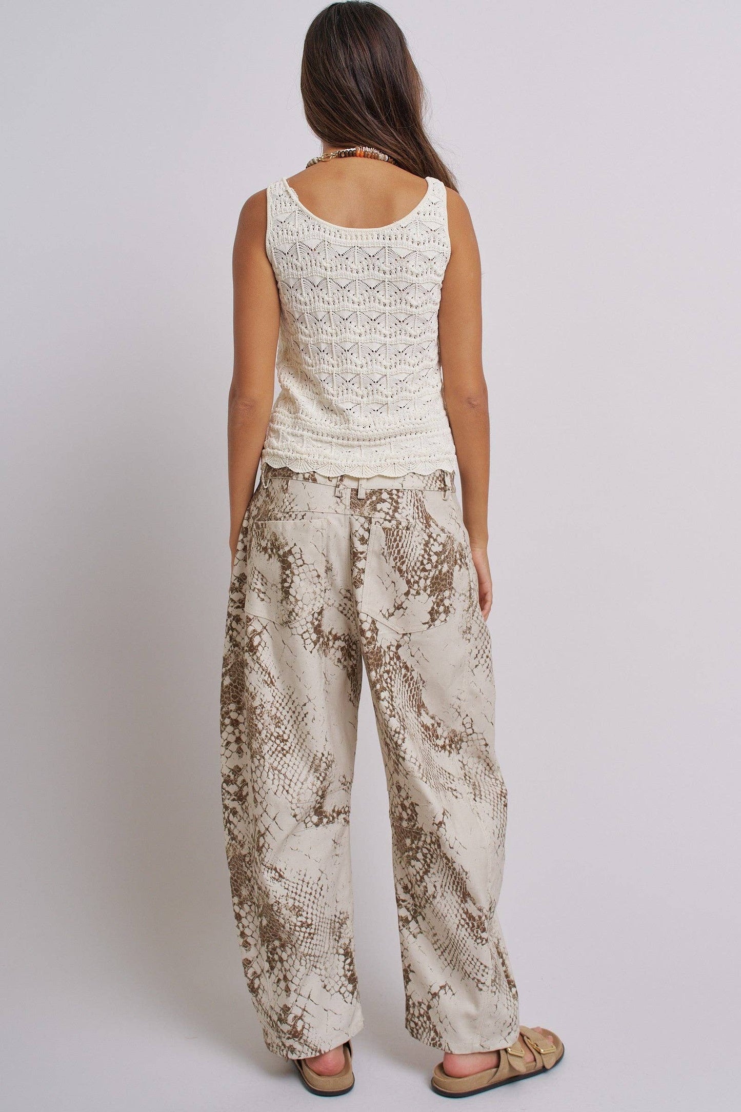 Python Print Wide Leg Pants
