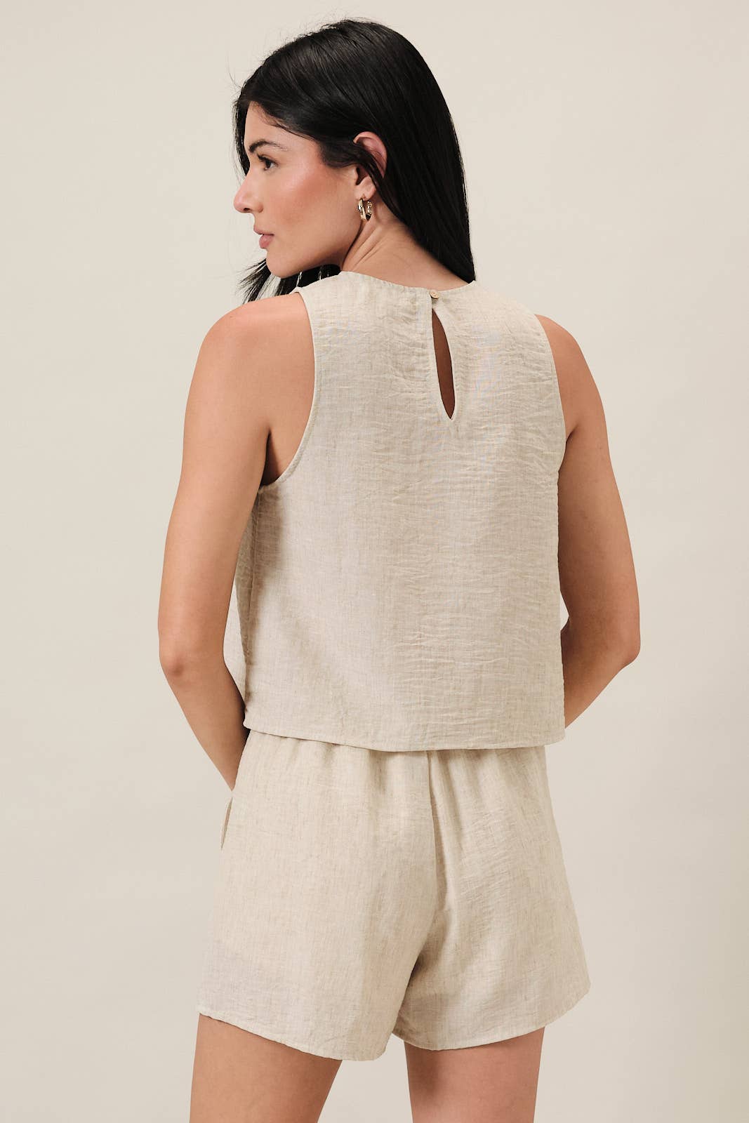 Sleeveless Swing Top