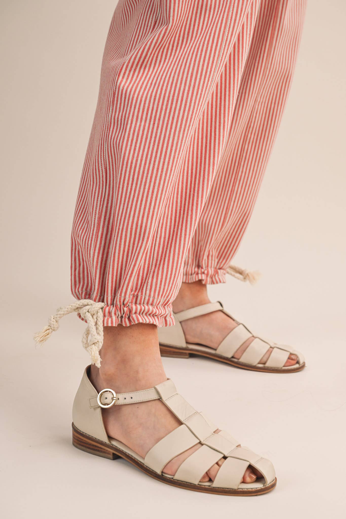 Striped Parachute Pants