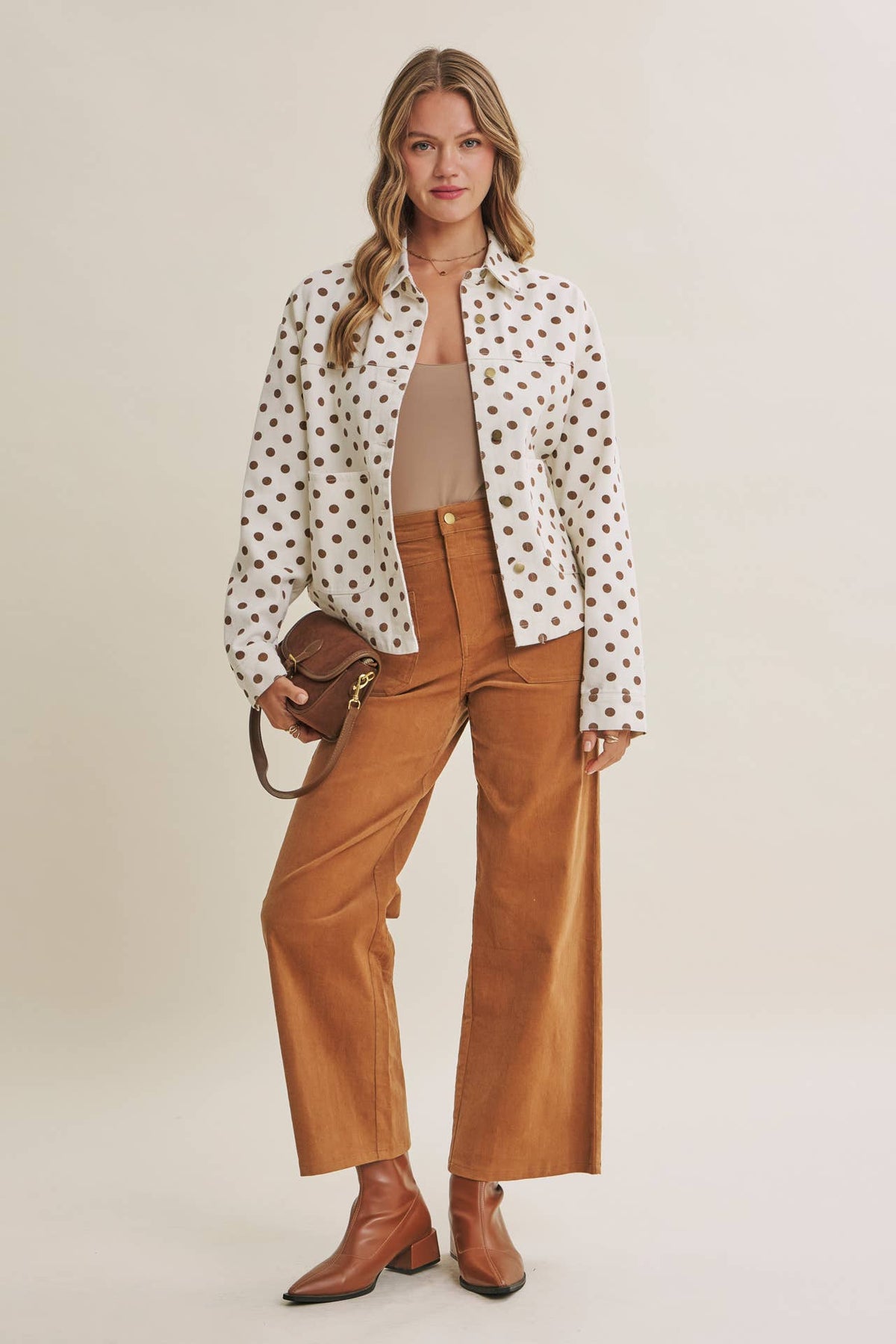 Soft Stretch Corduroy Wide Leg Pants