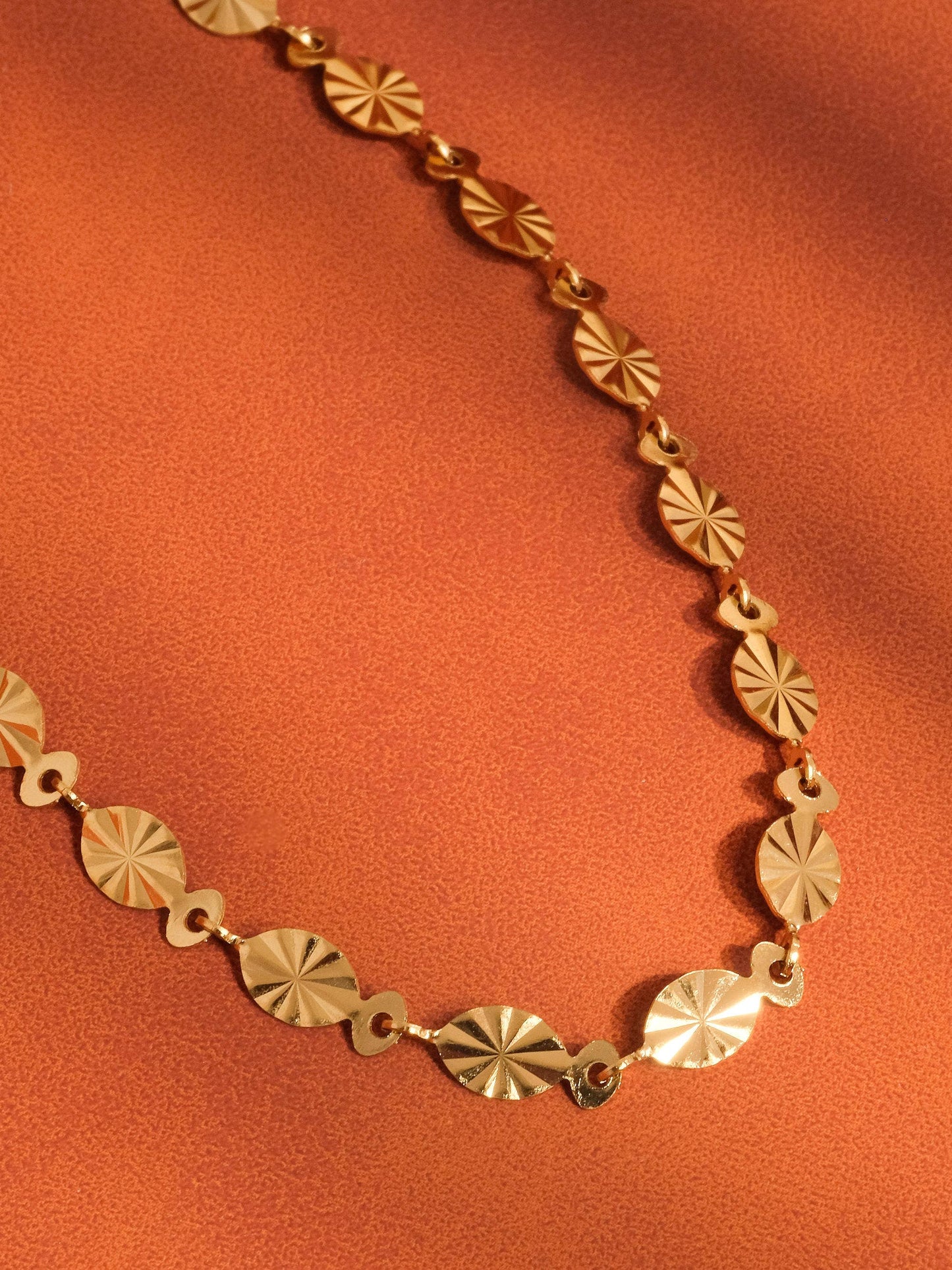 Flânerie by MAIQ - Bise 18K Gold Non-Tarnish Classic Oval Chain Necklace