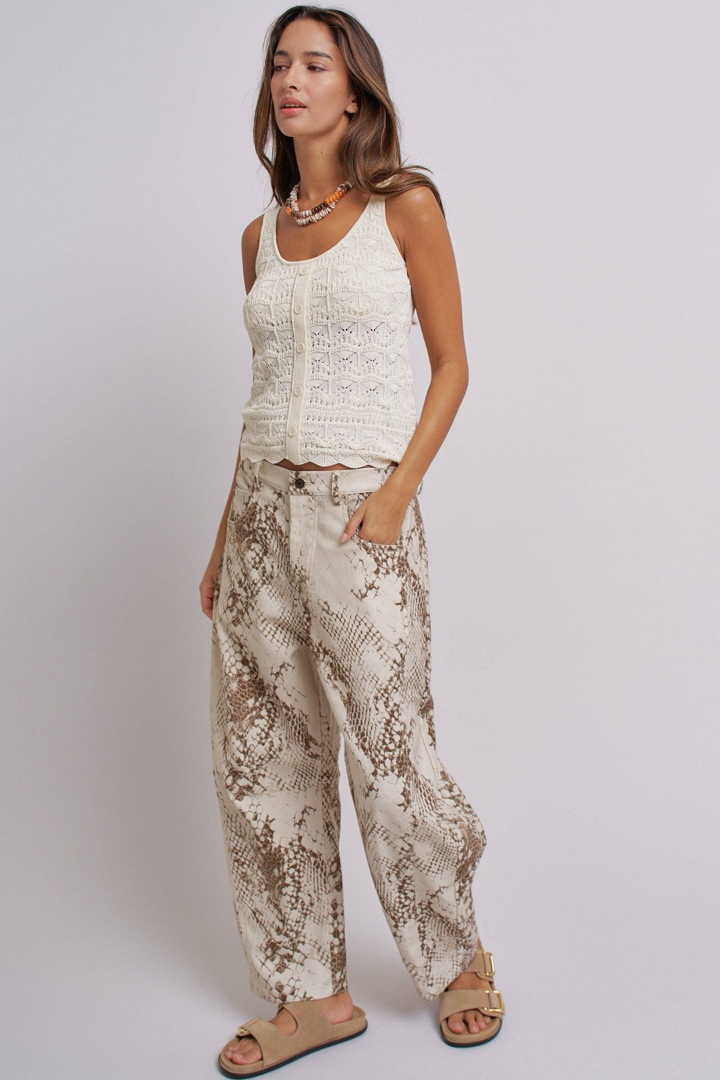 Python Print Wide Leg Pants