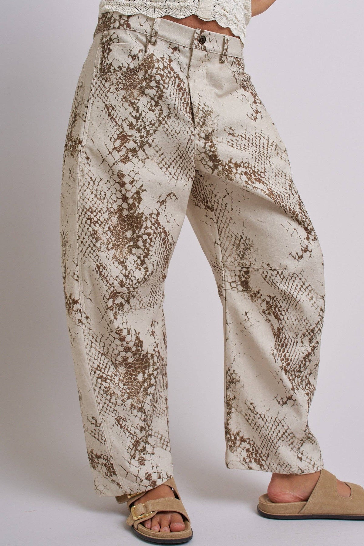 Python Print Wide Leg Pants