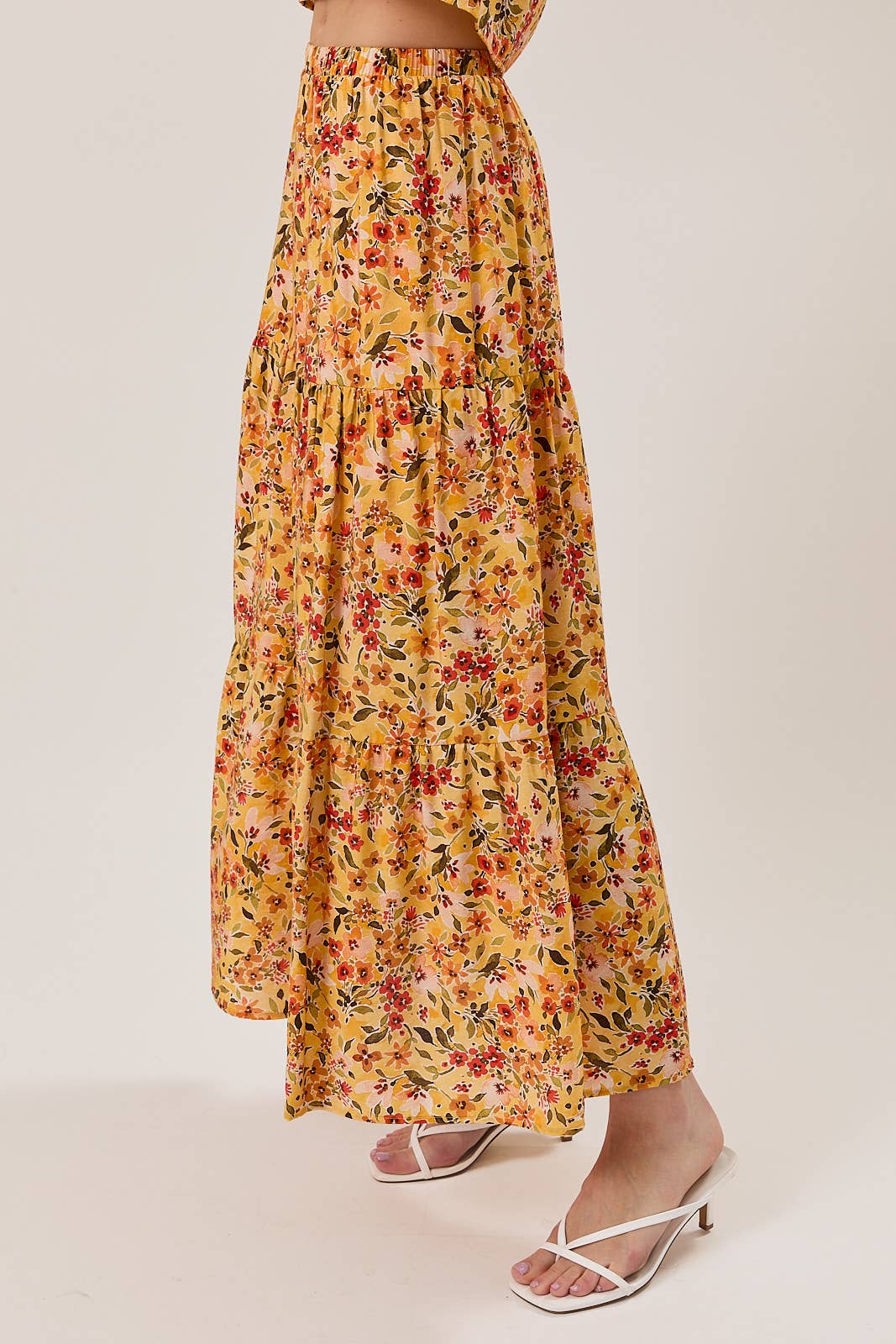 Floral Maxi Skirt