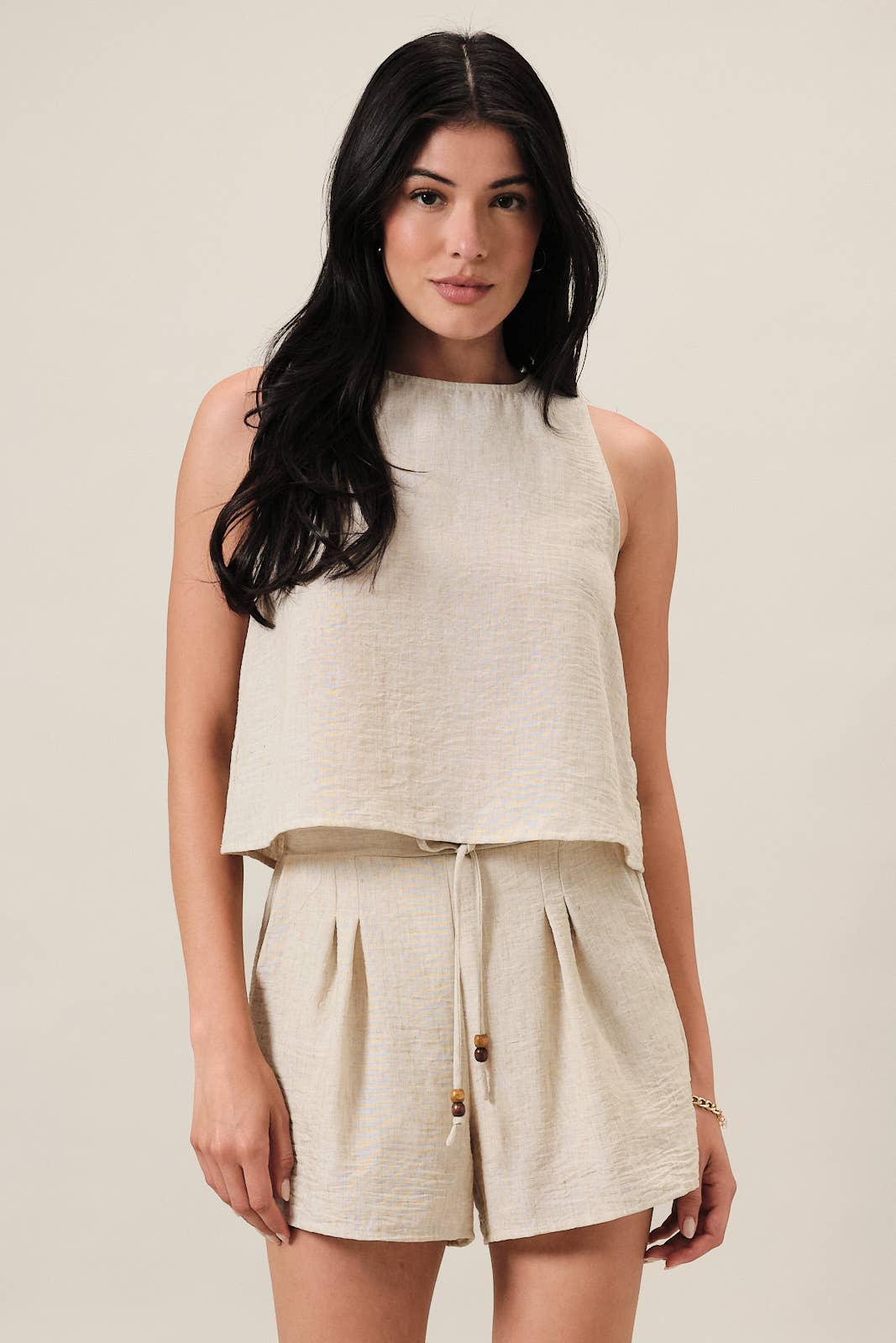 Sleeveless Swing Top