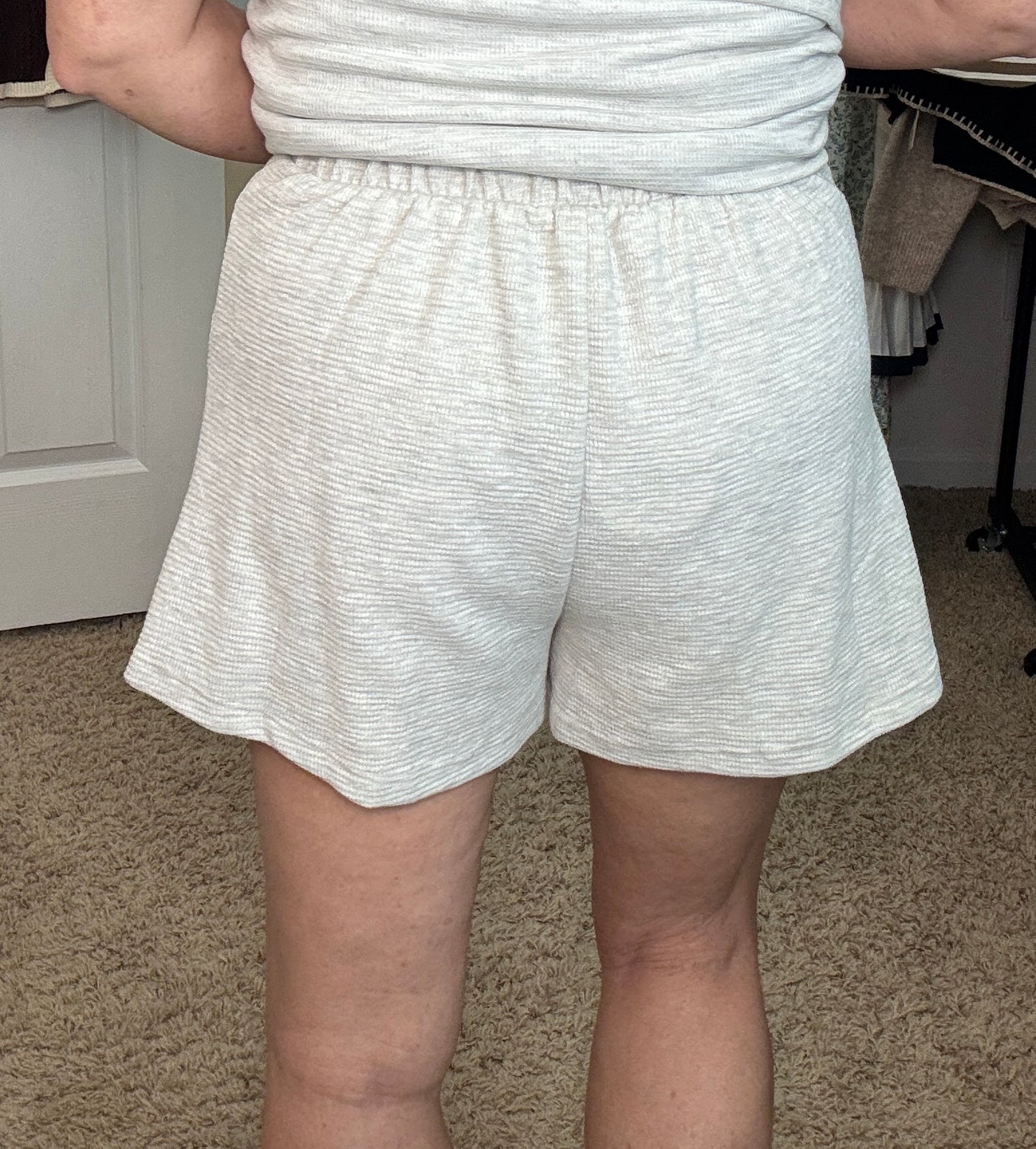 Pleated Detail Shorts