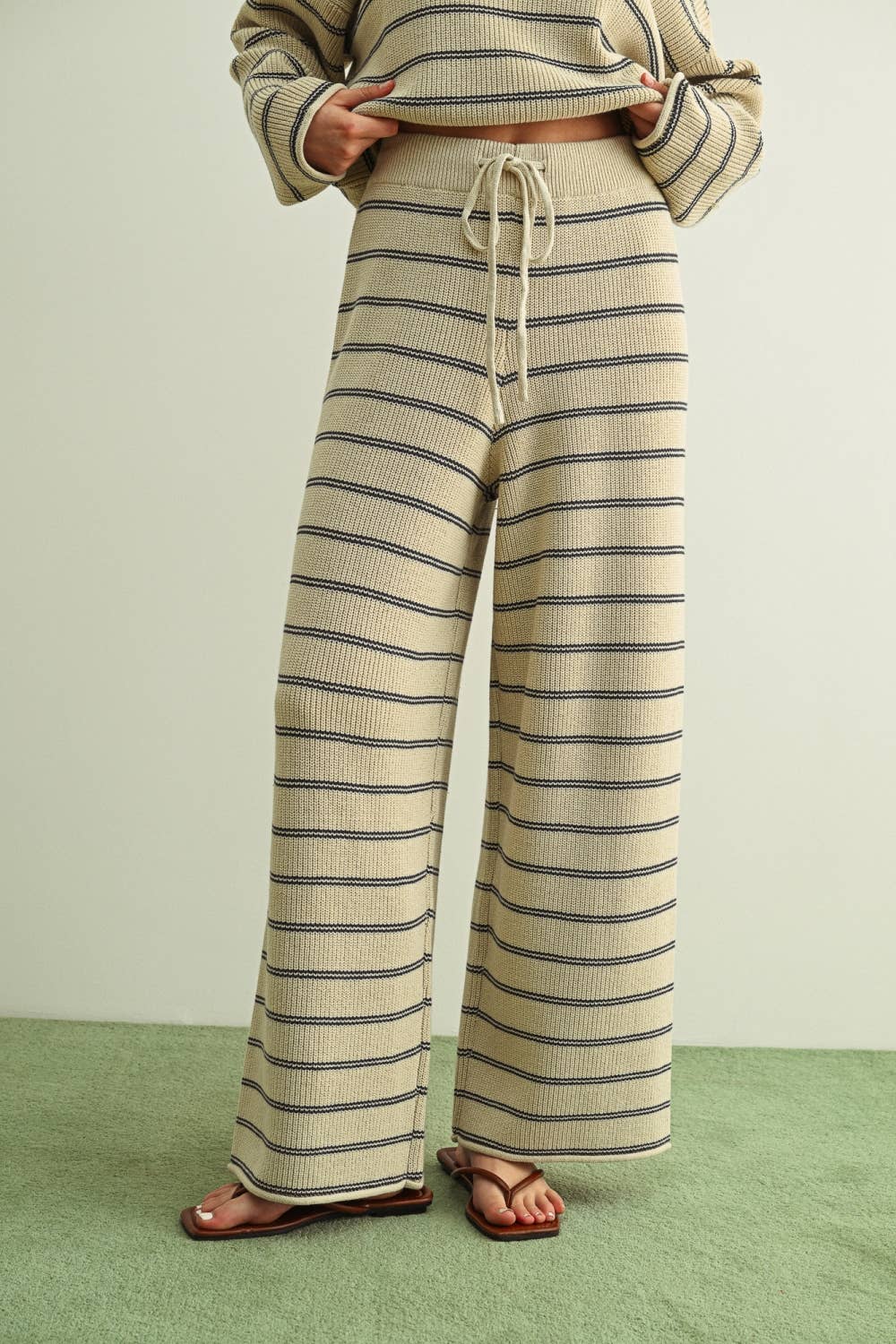 Striped Pattern Pants