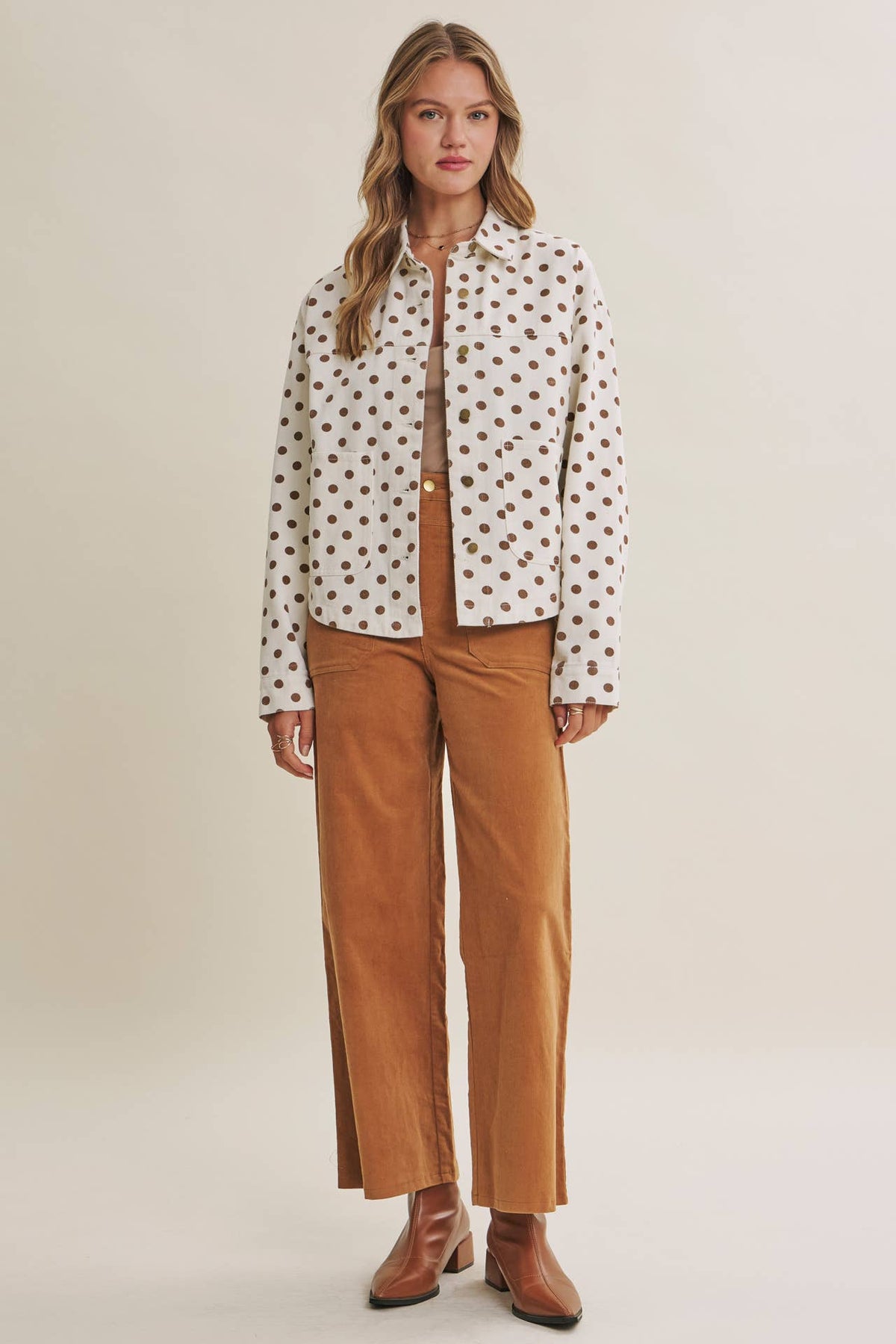 Soft Stretch Corduroy Wide Leg Pants