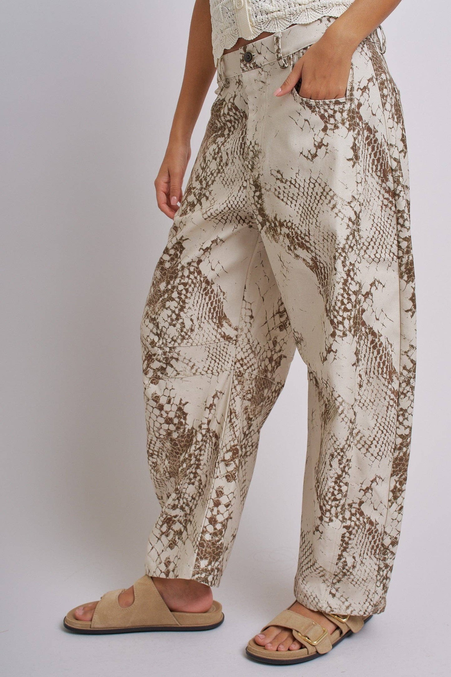 Python Print Wide Leg Pants