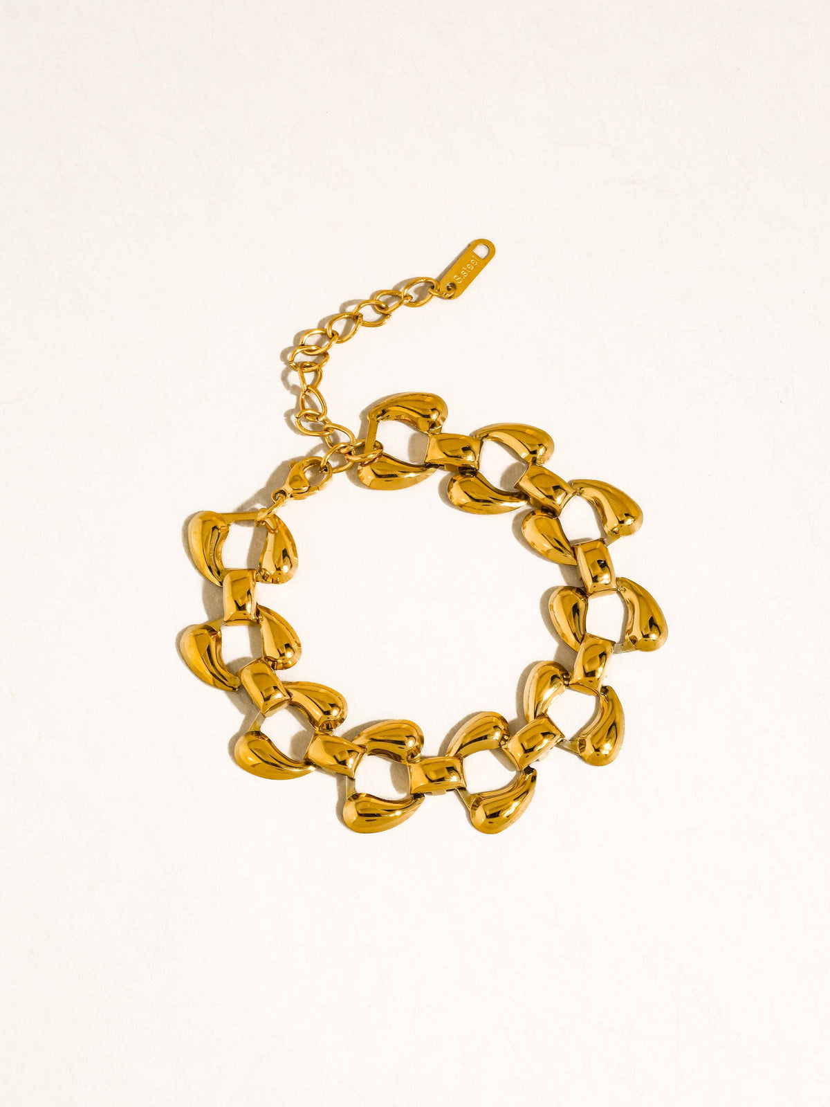 Romilly 18K Gold Non-Tarnish Chunky Link Bracelet