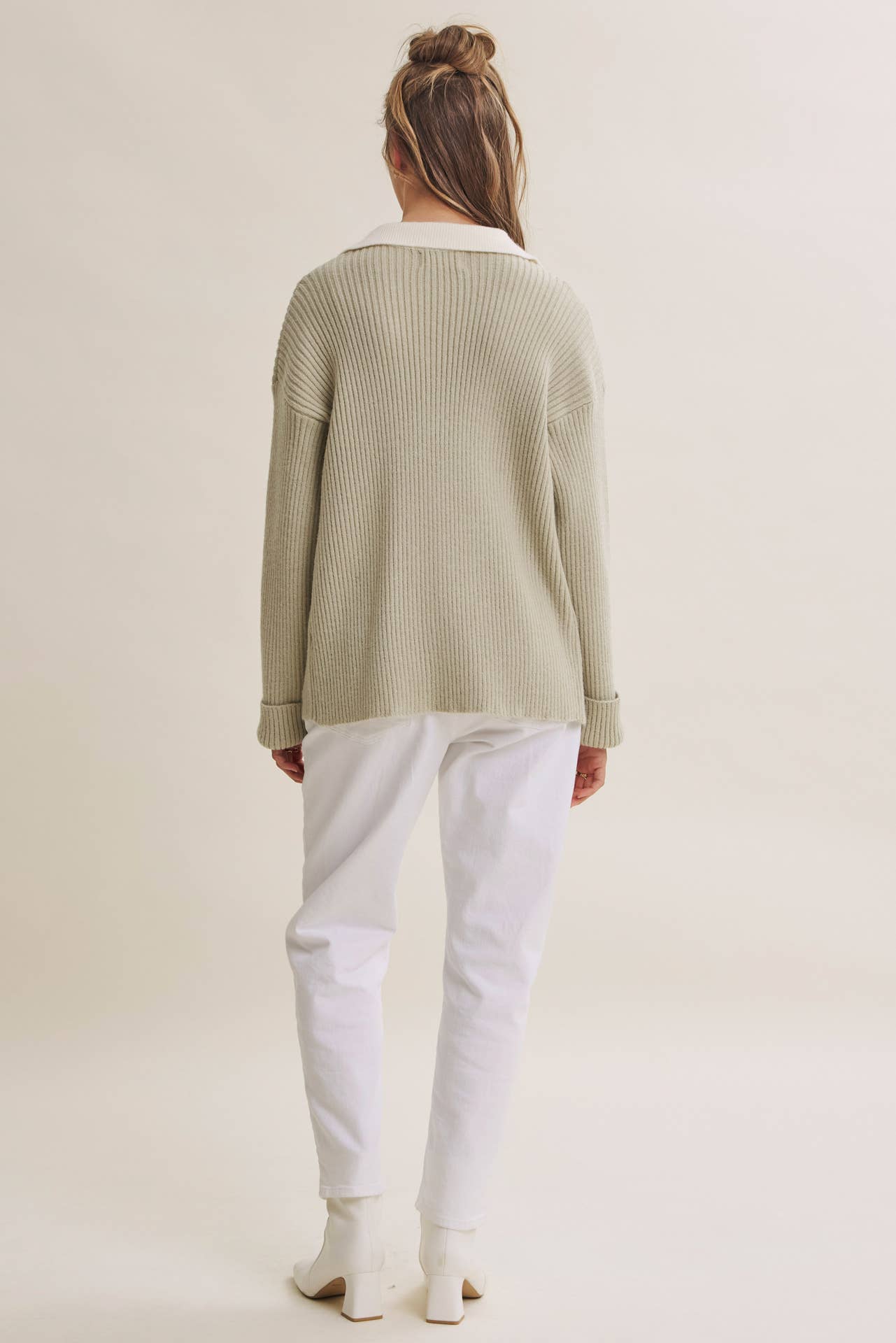 Cozy Cafe Ribbed Cardigan
