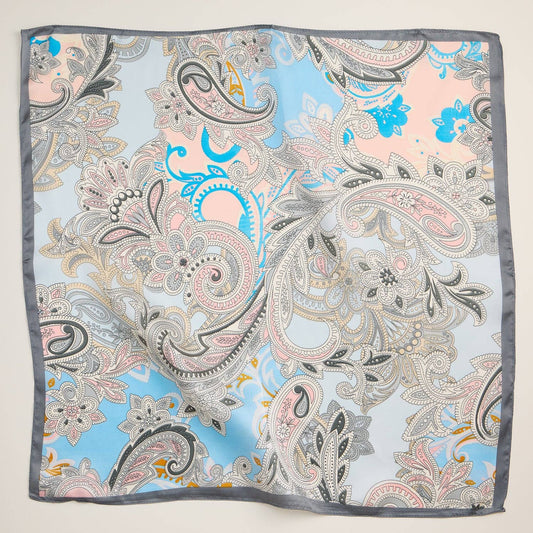Paisley Floral Square Scarf