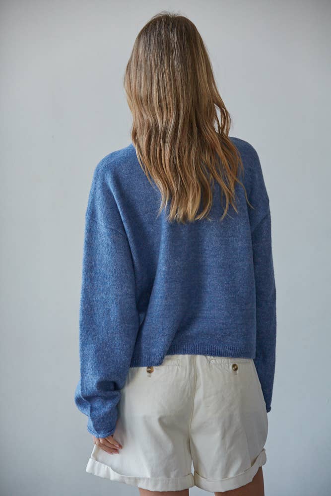 Cozy Wool Blend Cardigan