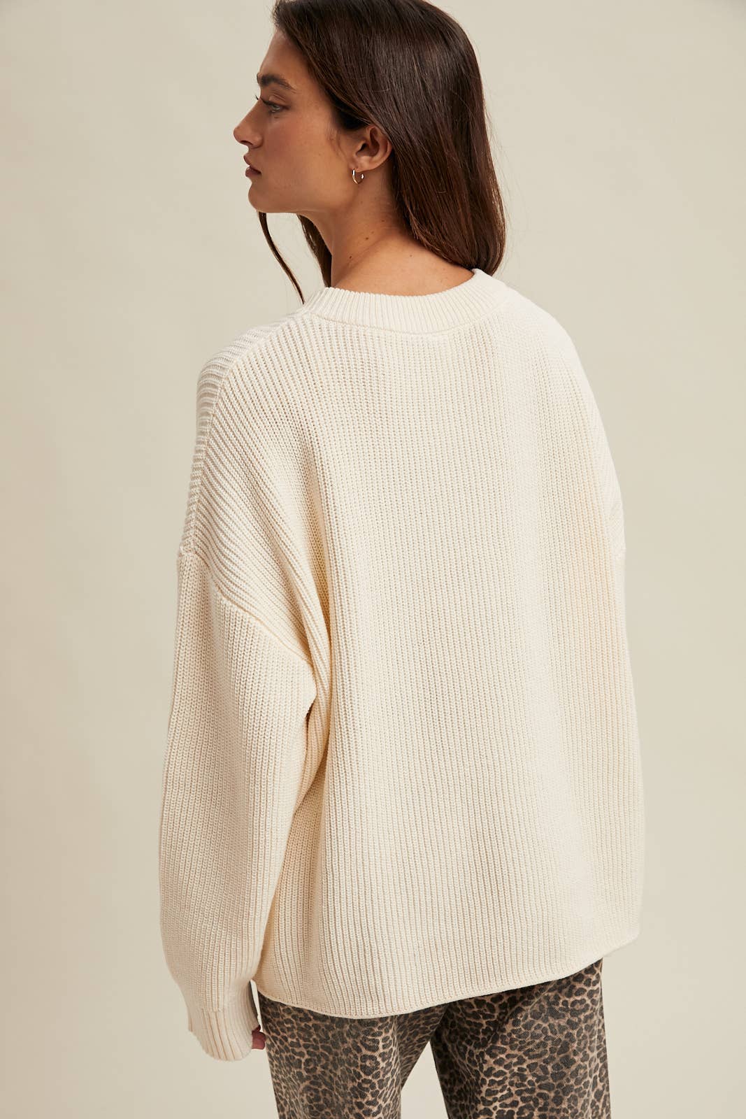 Double Horseshoe Embroidered Sweater