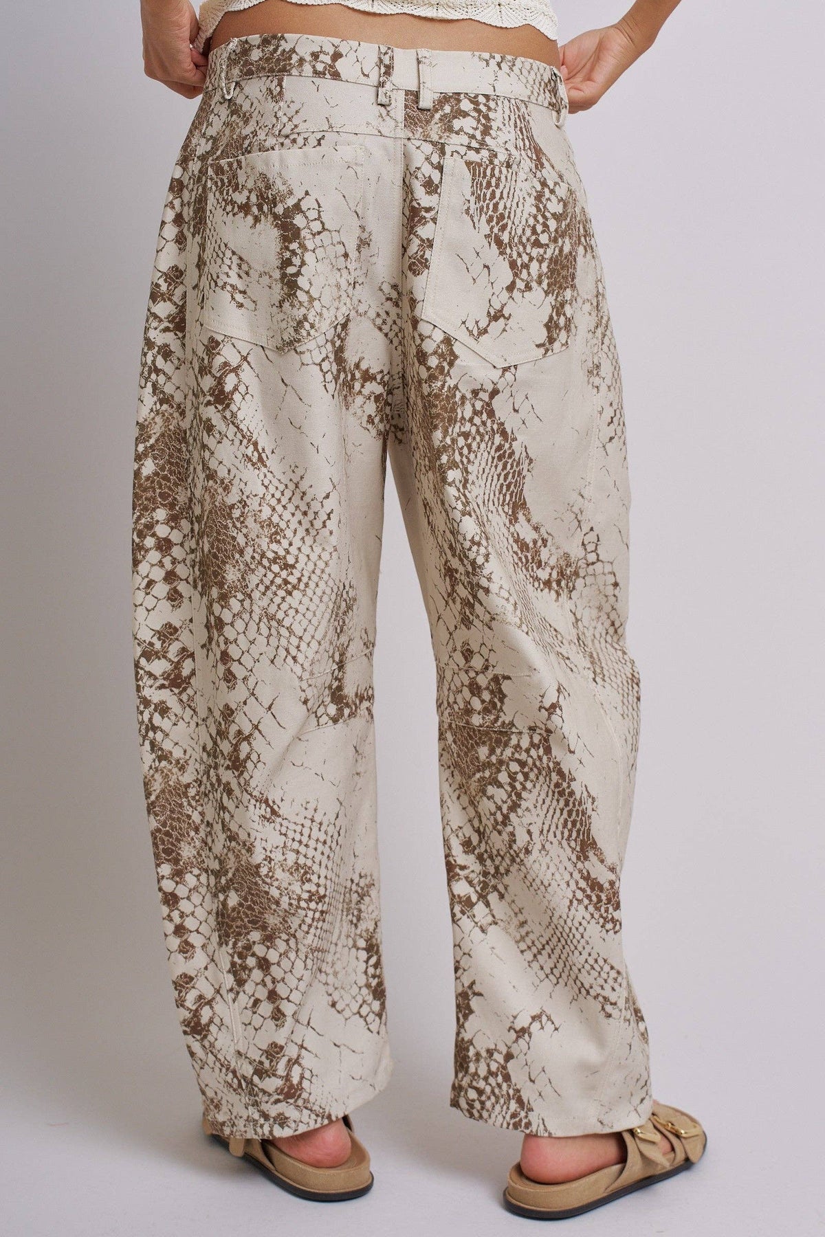 Python Print Wide Leg Pants
